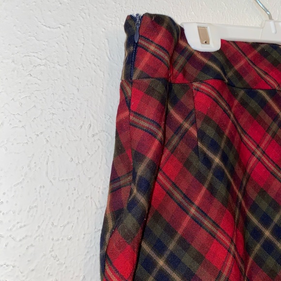 Urban Outfitters Urban Renewal Plaid Skirt Size 4 - Picture 4 of 5